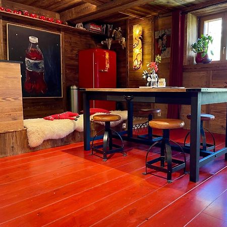 Chalet A Megeve-Vauvray - Grands Appartements , Vue Mont Blanc Demi-Quartier Exterior photo
